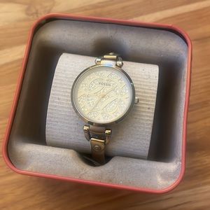 Fossil Ladies Georgia Watch in Gold